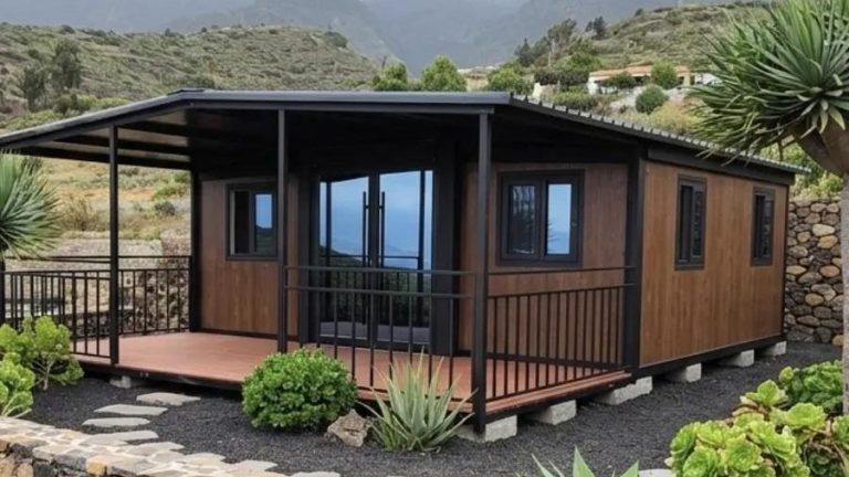 Casa Modular con Frente Panoramico y Terraza